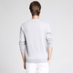 Phi Phi Áo len cashmere nguyên chất nam Cổ áo tròn Máy tính Kim Áo thun cashmere Áo len đan - Áo len Cashmere áo sơ mi nam trung niên Áo len Cashmere