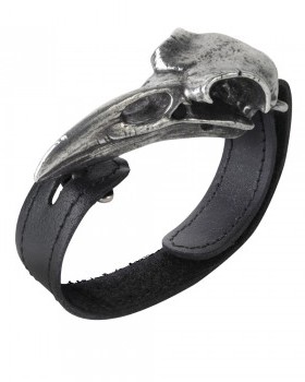 英国Alchemy乌鸦蒸汽朋克腕带