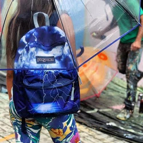 JanSport杰斯伯正品High Stakes双肩包限量款背包书包TRS7男女包 - 图0
