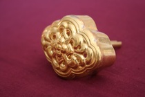 Handmade brass eight treasures set (4 pieces) New Shepherd traditional horse gear