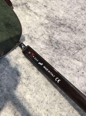 墨镜双梁金属框飞行员式太阳镜