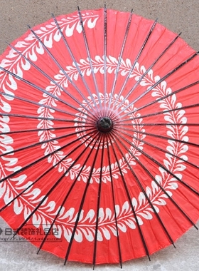 樱花日本动漫中秋国庆店铺油纸伞