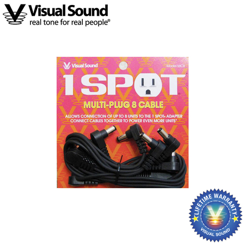 正品行货VisualSound1SPOT专业单块效果器电源一拖八拓扑线