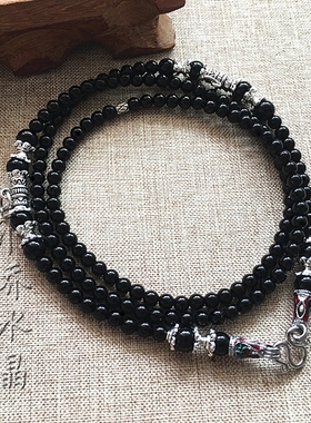 黑玛瑙银色泰国佛牌其他款式挂链