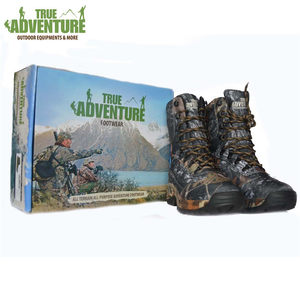 荒野求生True Adventure户外迷彩高帮鞋登山鞋狩猎 靴战术靴