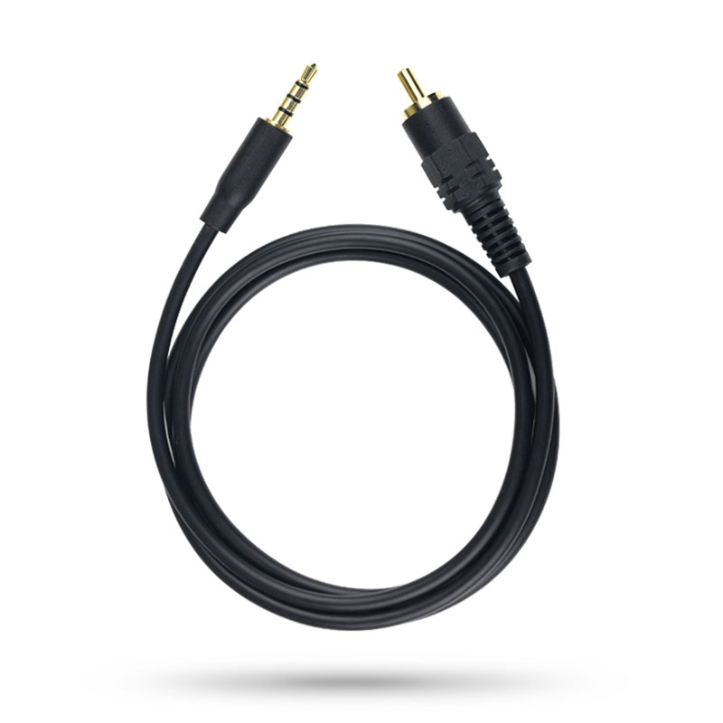 FiiO/飛傲 l21 3.5mm RCA標準同軸轉接線X3 X5 X7等機型適用