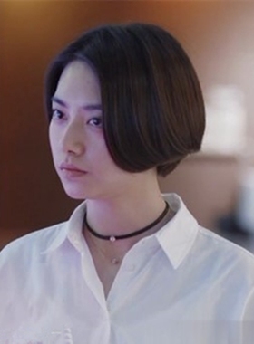 choker纯银网红皮绳珍珠短款脖链