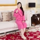 Chất liệu tre, áo choàng bằng sợi tre, chất liệu khăn ngủ cho nữ mùa xuân và mùa thu mùa - Night Robe Night Robe