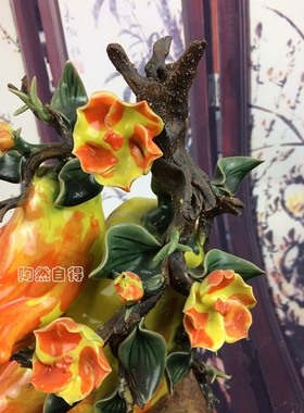 实用高档得心应手植物摆件送朋友