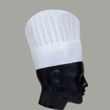 Одноразовая не -н -натяжение шеф -повара сгущенная шляпа высокая шляпа высокая шляпа Низкая отель торт пекарня Западная шляпа