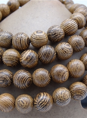 天然鸡翅木缅甸手串佛珠