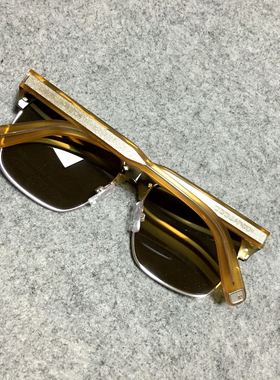 墨镜德国复古风金属太阳镜