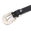 Double-headed simple student retro art with coat belt