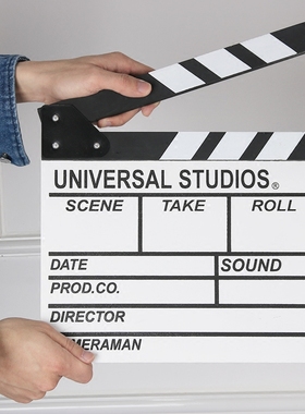 电影打板道具场记板摄影网店拍照