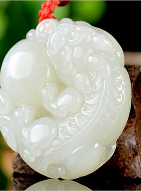 平安扣有求必应怀古风玉器吊坠