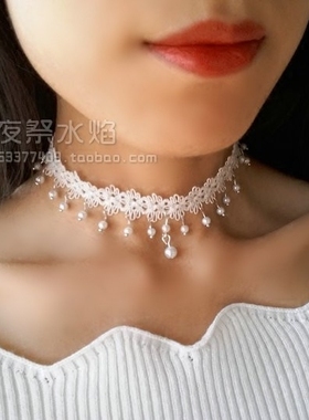 CHOKER日韩唯美LOLITA仿珍珠