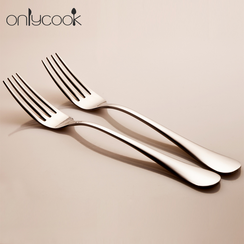 onlycook不锈钢餐叉 出口叉子 牛排叉 水果沙拉叉 西餐叉 西餐具,淘宝优惠券,粉丝福利购,淘宝优惠卷