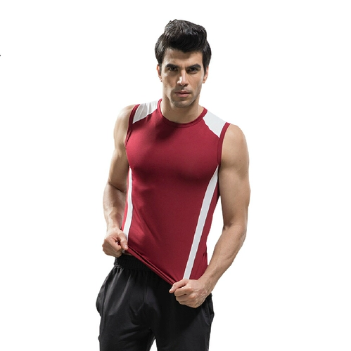 Летняя дышащая быстросохнущая эластичная спортивная футболка для спортзала, для бега, короткий рукав