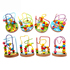 Children's beaded beads baby puzzle early education toys 10-11 months baby building blocks 1-2 years old 3-6 years old