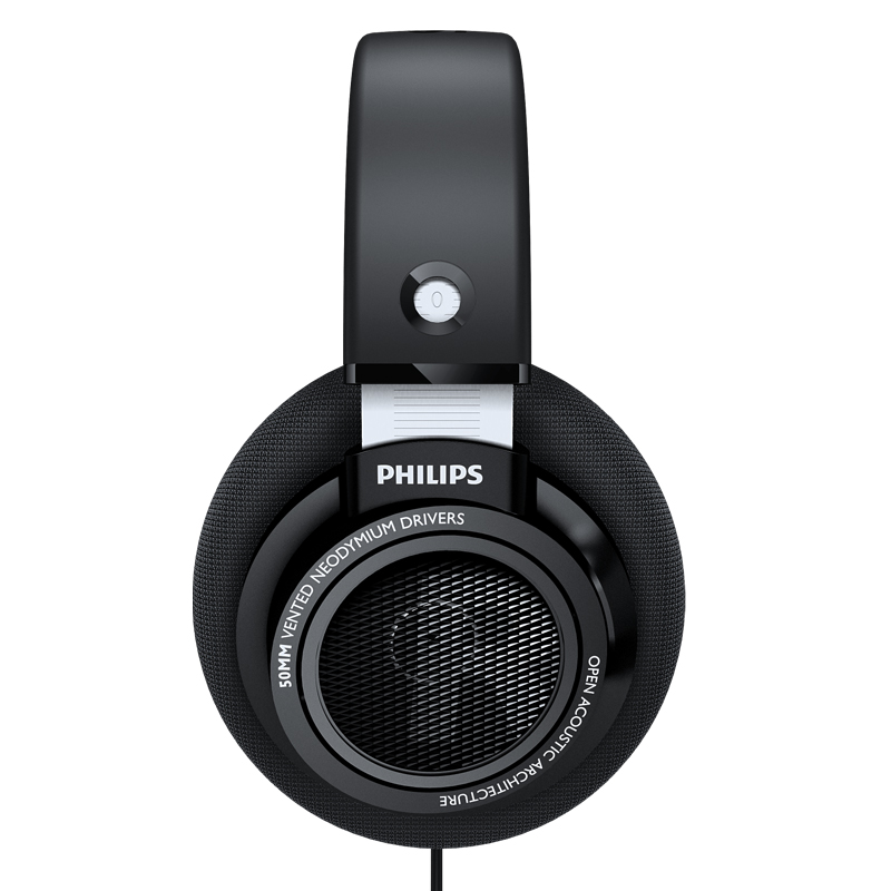 Philips飞利浦SHP9500耳机头戴式重低音HIFI发烧监听音乐游戏有线 - 图0