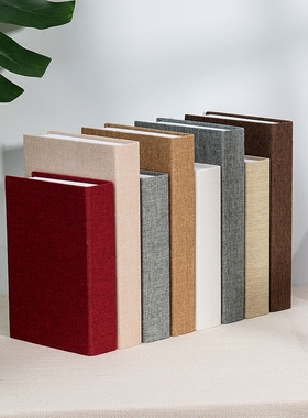 麻布装饰品样板房展厅创意仿真书