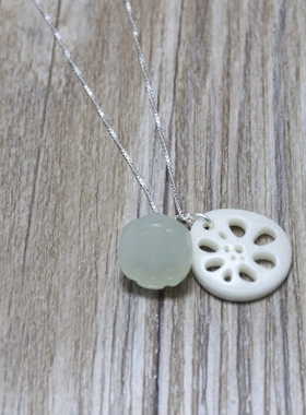 素心。森物语原创手作吊坠项链