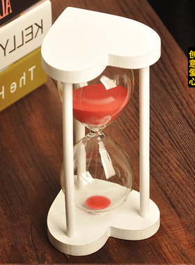 生日礼物爱心摆件毕业沙漏计时器