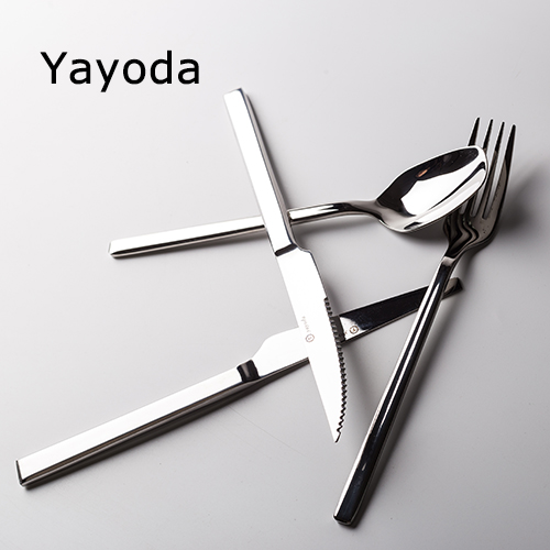 不锈钢西餐餐具套装 刀叉勺三件套 刀叉两件套 牛排刀 叉子 勺子 - 图0