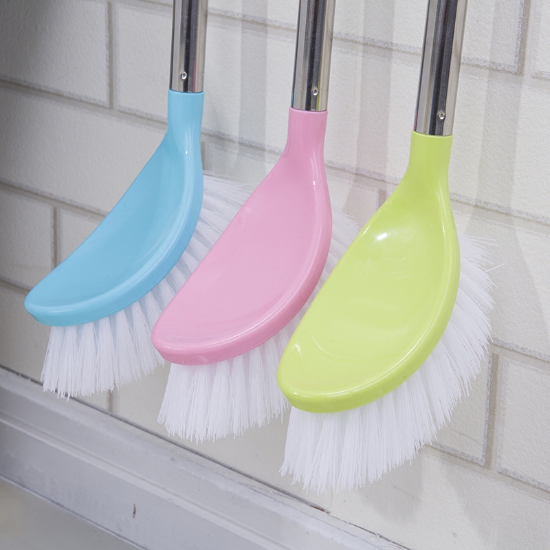 Stainless steel toilet brush Shunmei long handle cleaning brush