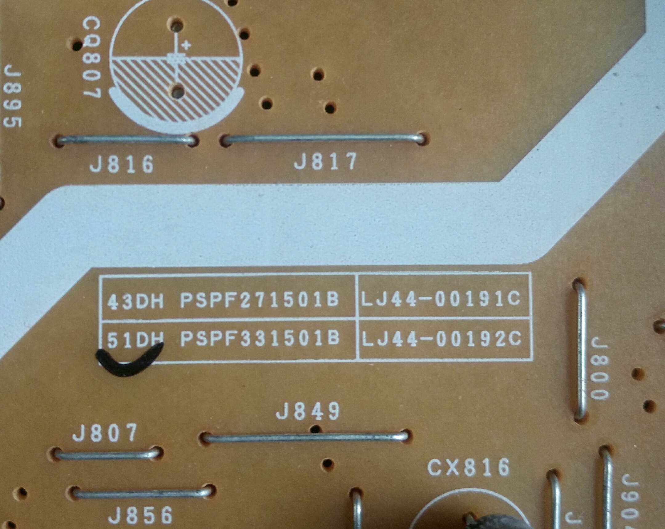 长虹3DTV51858电源板PSPF331501B LJ44-00192C屏S50HW-YB07/YD14-图0