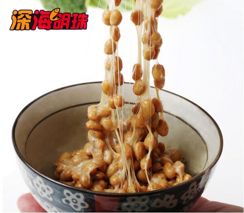 即食纳豆/纳豆菌/大粒纳豆 出口日本 寿司料理 食用纳豆150g - 图0