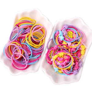 韩版100根儿童头绳发圈