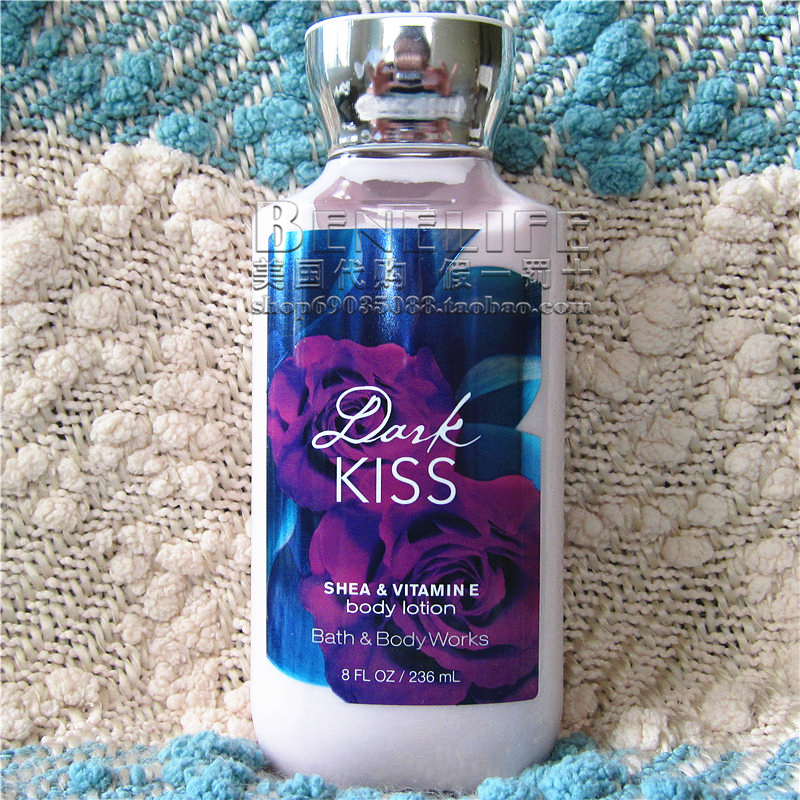 美國Bath and Body Works/BBW 黑夜之吻dark kiss香氛身體乳