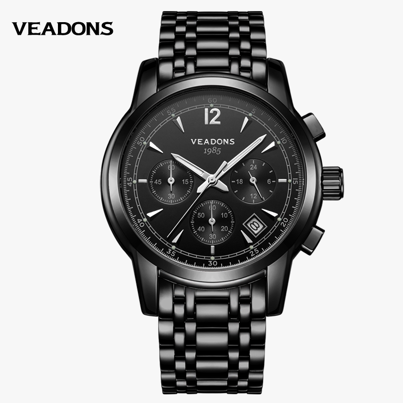 威顿男士防水2020新款十大潮石英表 威顿手表国产腕表