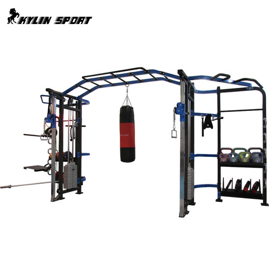 Combined physical fitness multi-person boxing rack training equipment