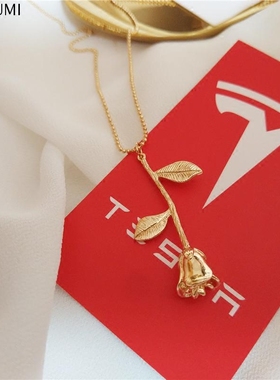 mのrumi让我一朵铜铸造项链