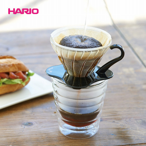 【旗舰店】HARIO手冲咖啡滤杯V60滴漏式玻璃咖啡器具咖啡滤杯VDG - 图2