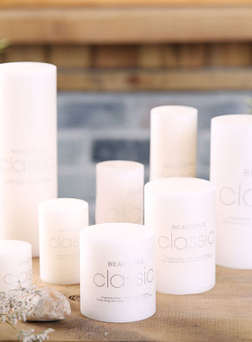 迷妆class系列圆柱居家香薰蜡烛