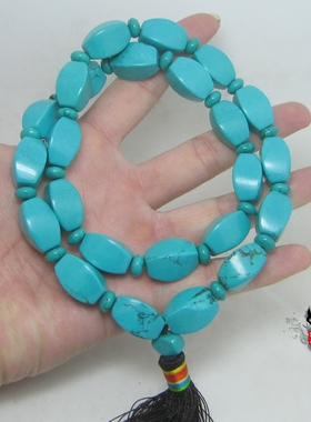 diy湖北天然原矿石项链佛珠特价