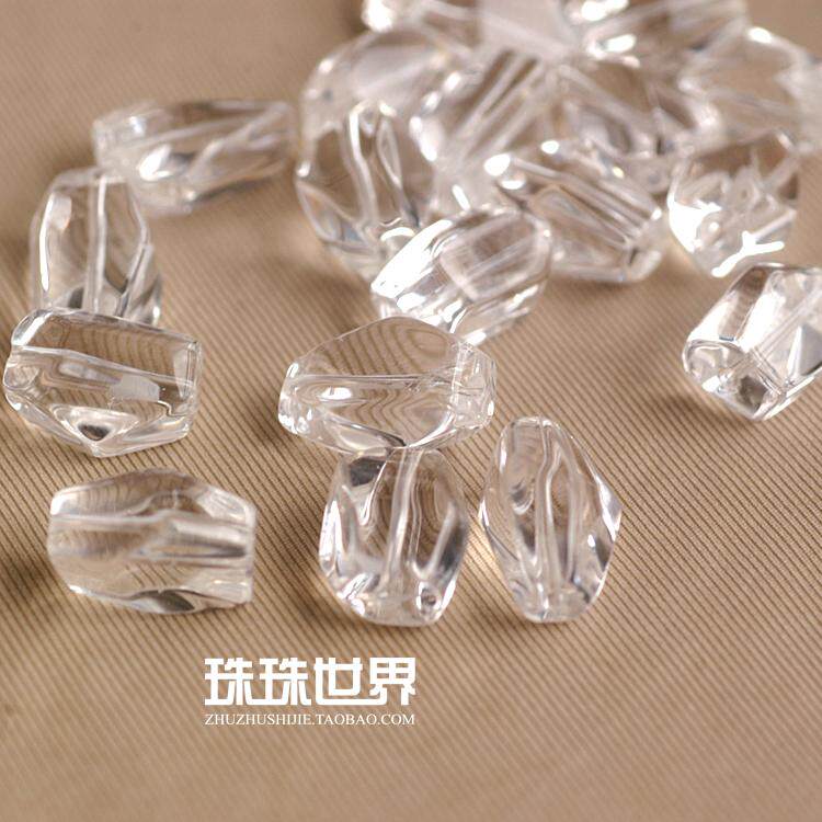 珠珠世界白水晶散珠白水晶随形刻面白水晶原石白水晶手链配件 小编推荐 Wepost 全民代运 马来西亚中国淘宝代运与集运专家