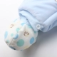 Mùa thu và mùa đông em bé độn jumpsuit sơ sinh mùa đông kim cương nhung ấm áp kín 裆 衣 quần áo có mũ giày sneakers - Áo liền quần set bodysuit bé trai Áo liền quần