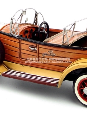 摆设1932年劳斯莱斯精细版老爷车