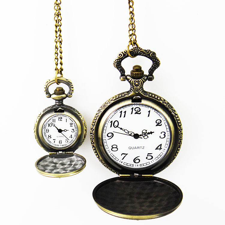 复古白领学生表潮流男女项链陀表 木川怀表