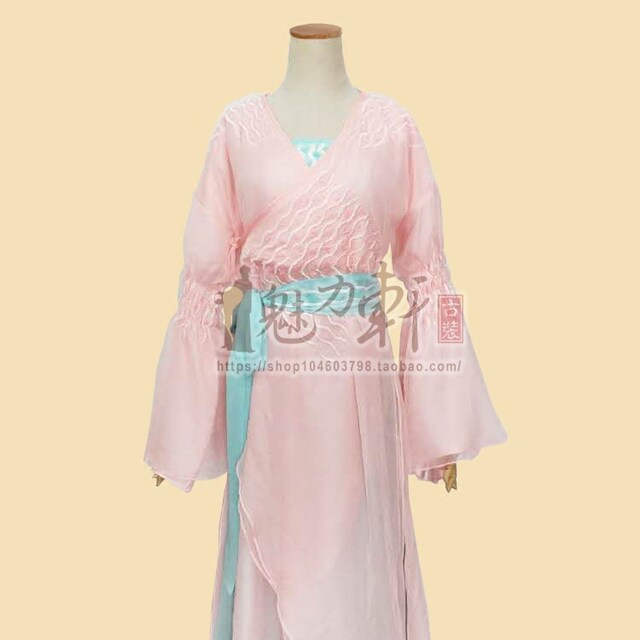 Pink lady's ancient costume same as Chu Qiao's biography