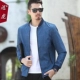 Áo khoác mỏng cho nam trung niên mùa xuân và mùa thu 2019 mùa hè mới 30 nam 40 tuổi 50 cha áo xuân - Áo khoác đôi áo thun nam có cổ Áo khoác đôi