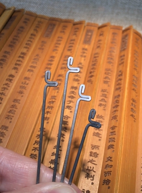 diy珠线橄榄核不锈钢合金钩针