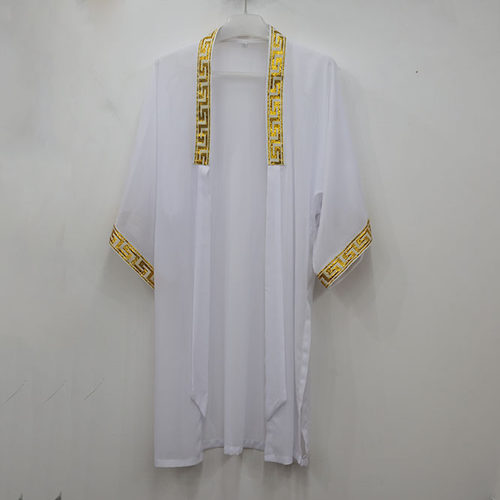 武当回字边太极披纱雪纺披纱男女太极拳服装武术晨练功夫表演服 - 图0