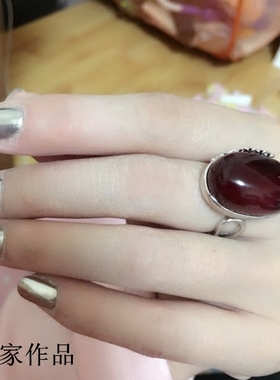 925纯银镀白黄金欧款碎花侧边