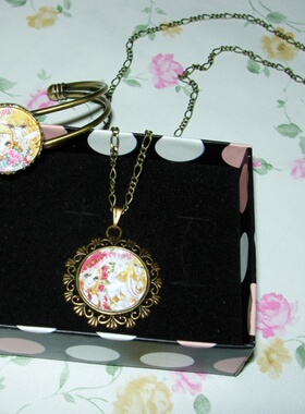LADYOSCAR凡爾賽玫瑰項鏈手镯