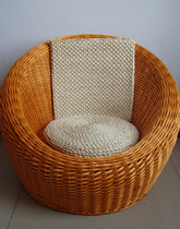 Rattan Chair Sloth sofa chair Sofa Chair Creative Willow Sofa Low Price Genuine single vine choreography